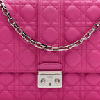 Lambskin Cannage Large Miss Dior Flap Sorbet