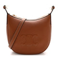 Supple Calfskin Small Triomphe Heloise Shoulder Bag Tan