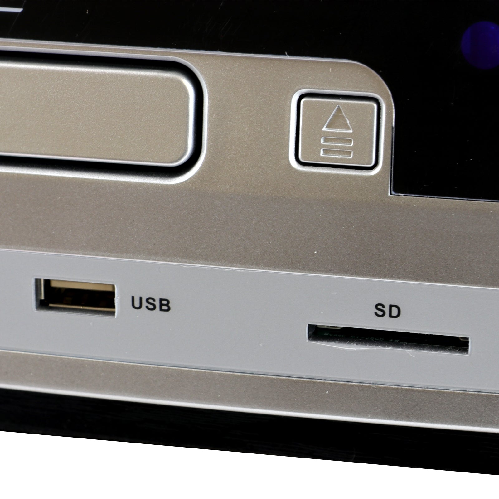 3-Speed Vinyl Turntable Home Stereo System with CD Player, FM Radio, Bluetooth, USB/SD Recording and Wired Shelf Speakers