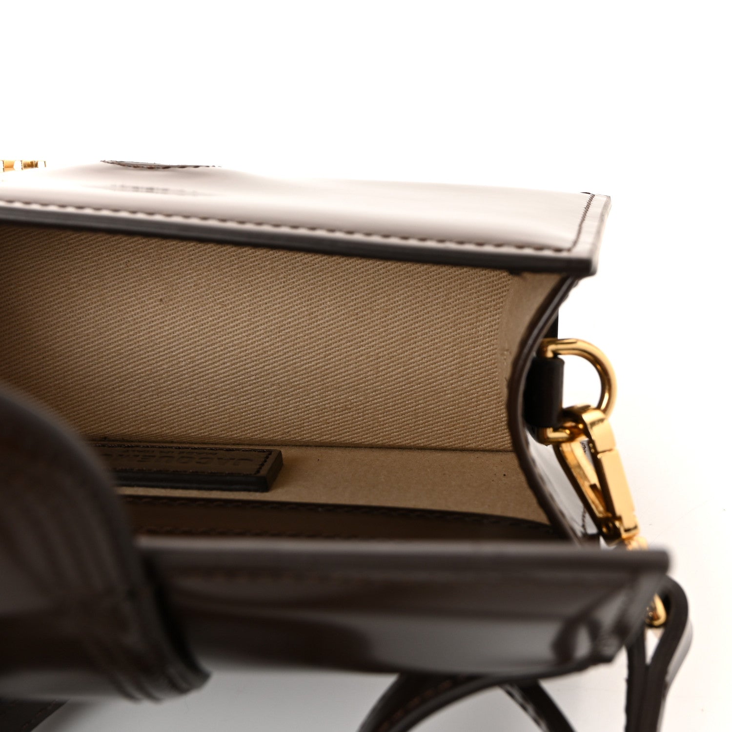 Smooth Calfskin Le Bambino Dark Brown