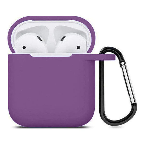 Entronix Case Compatible with AirPods 1st/2nd Gen - Soft-Touch Liquid Silicone