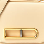 Alpina Calfskin Lingot Crossbody Dune