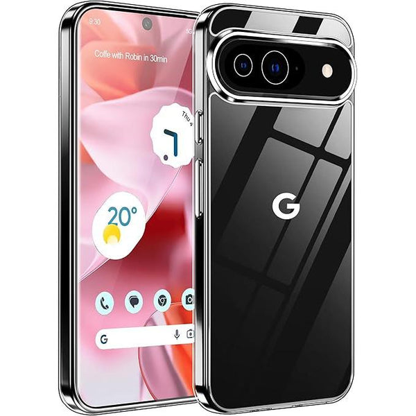 Entronix Case Compatible with Pixel 8 - [Hard Back] Clear Cover