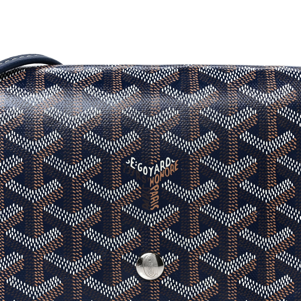 Goyardine Plumet Wallet Clutch Navy