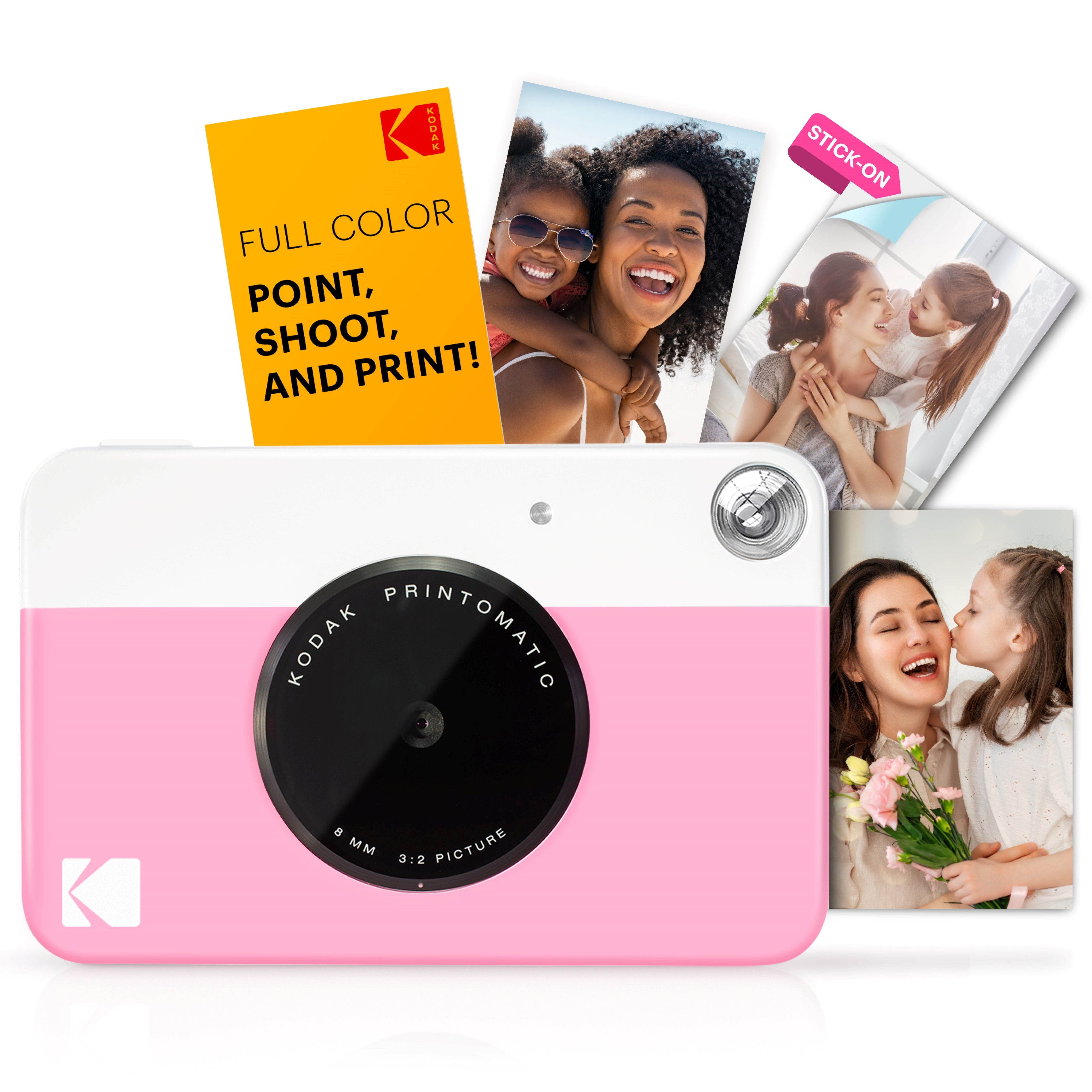 Kodak Printomatic Instant Print Camera - Prints on Zink 2x3" Photo Paper