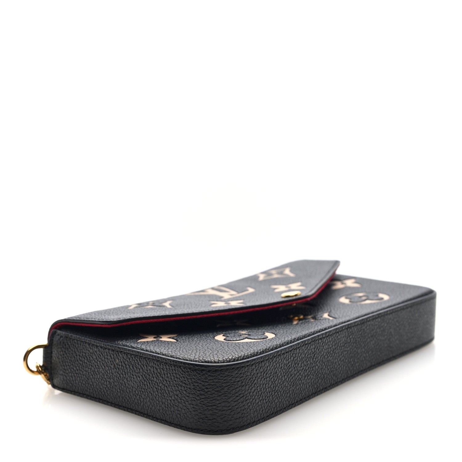 Empreinte Monogram Giant Felicie Pochette Black Beige
