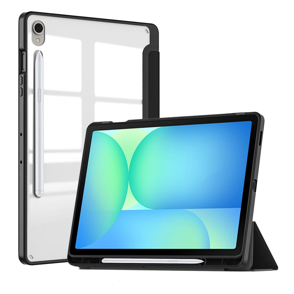 SAHARA - Venture Series Folio Case for Samsung Galaxy Tab S10 FE+ - Scorpion Black