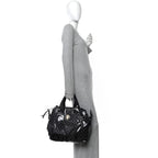 Crystal Monogram Hysteria Tote Navy Blue