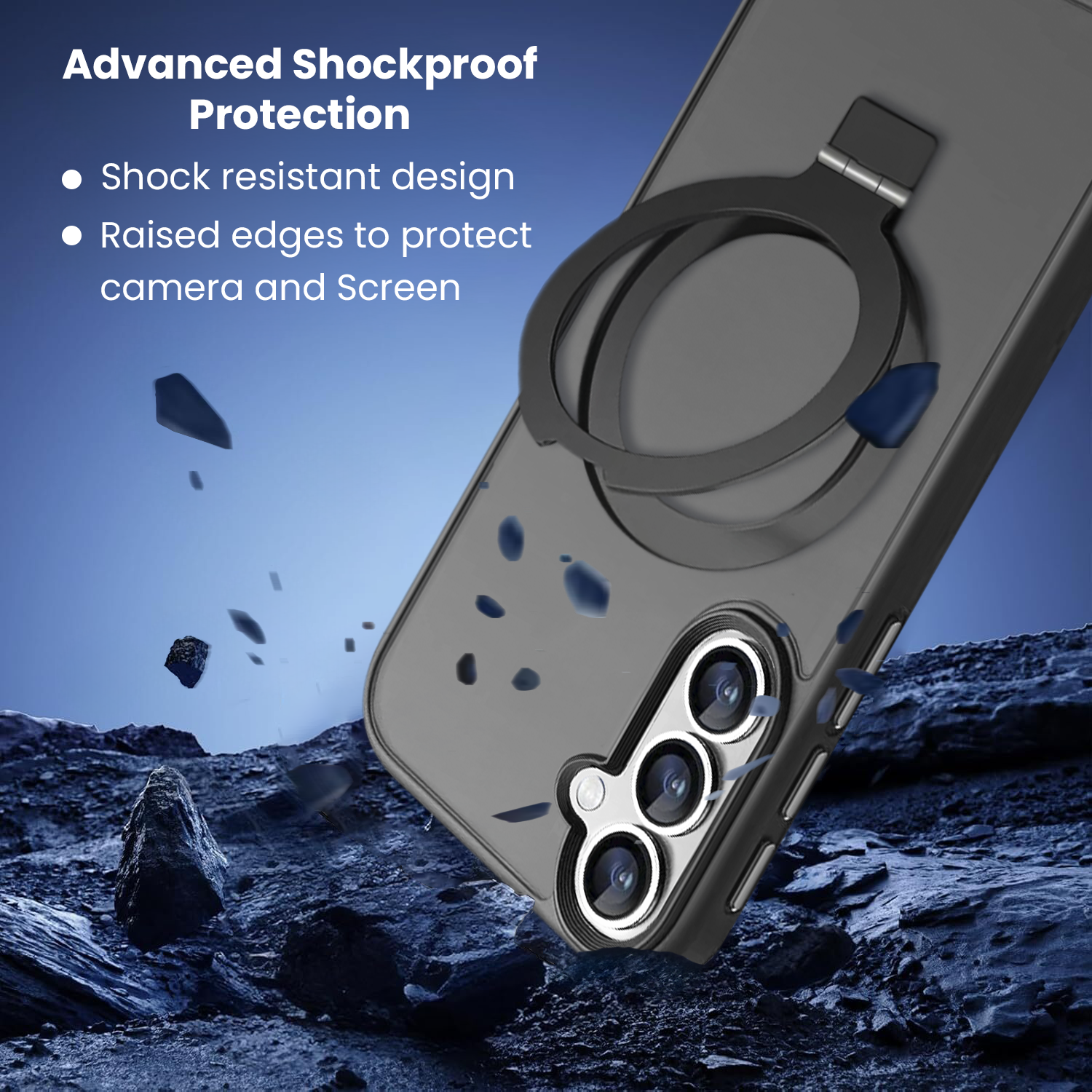 [DIS] Entronix [Magnetic] Case Compatible with Galaxy S26 Plus - Translucent Frosted Matte Gripstand