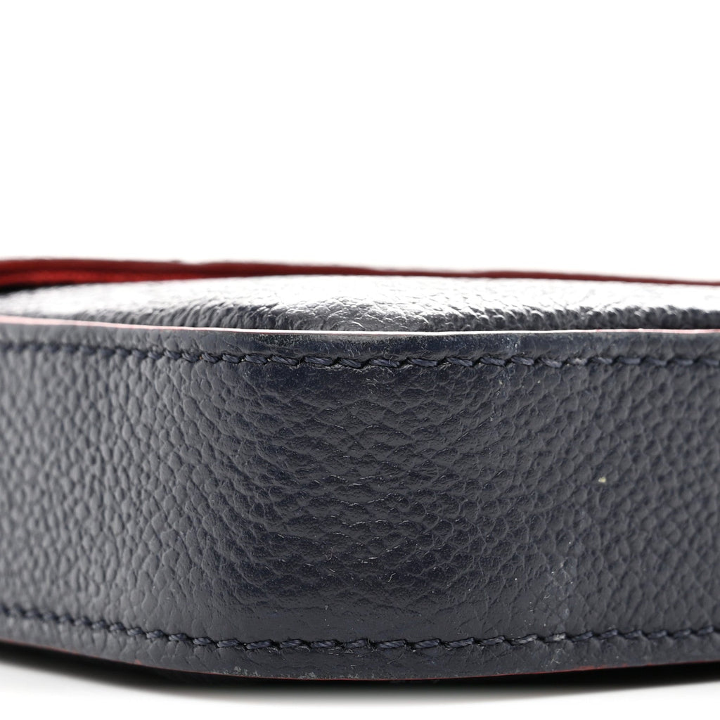Empreinte Pochette Felicie Chain Wallet Marine Rouge