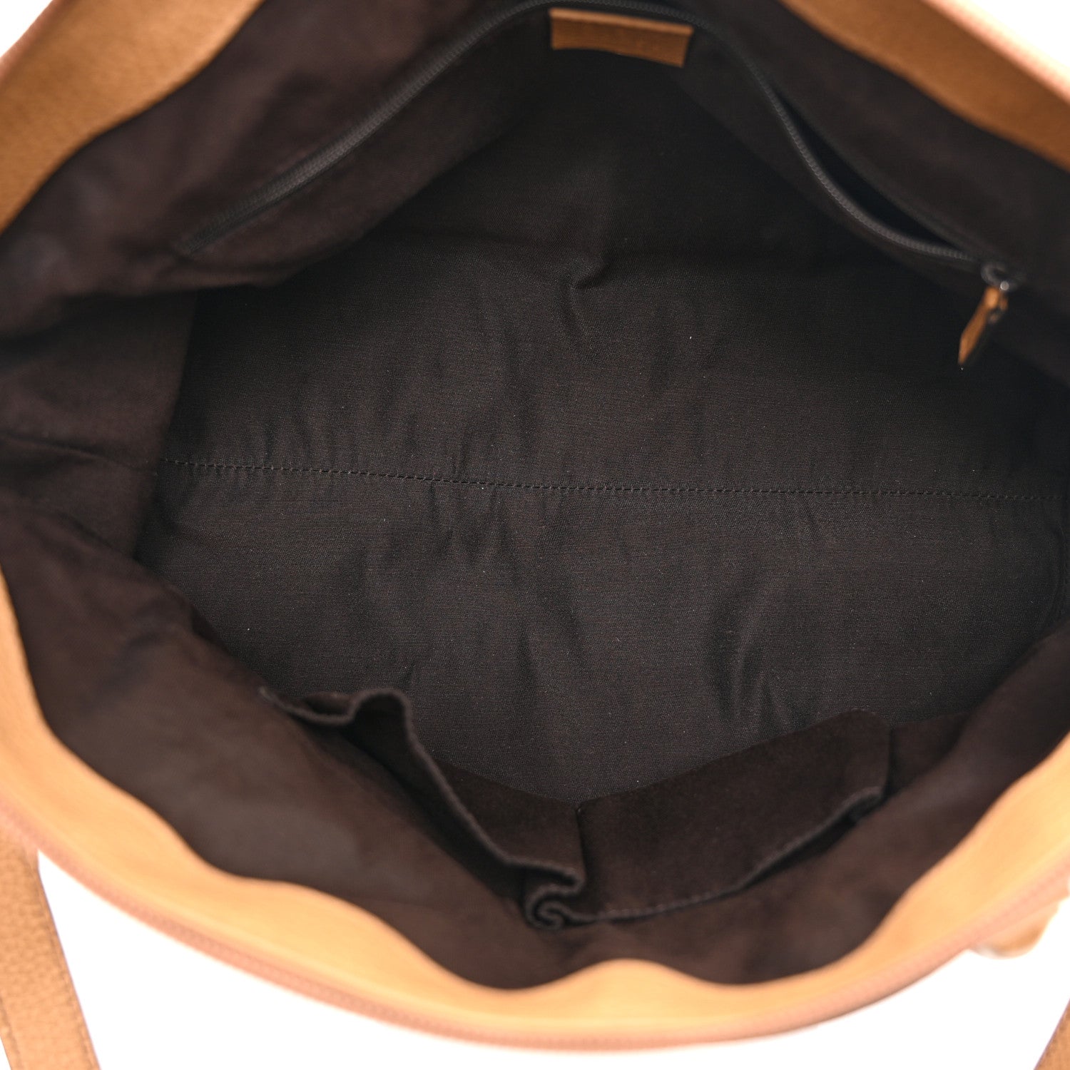Pebbled Calfskin Medium GG Convertible Dome Satchel Beige