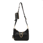 Saffiano Lux Re-Edition 2005 Shoulder Bag Black