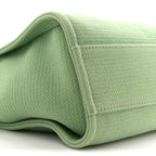 Mixed Fibers Small Deauville Tote Green