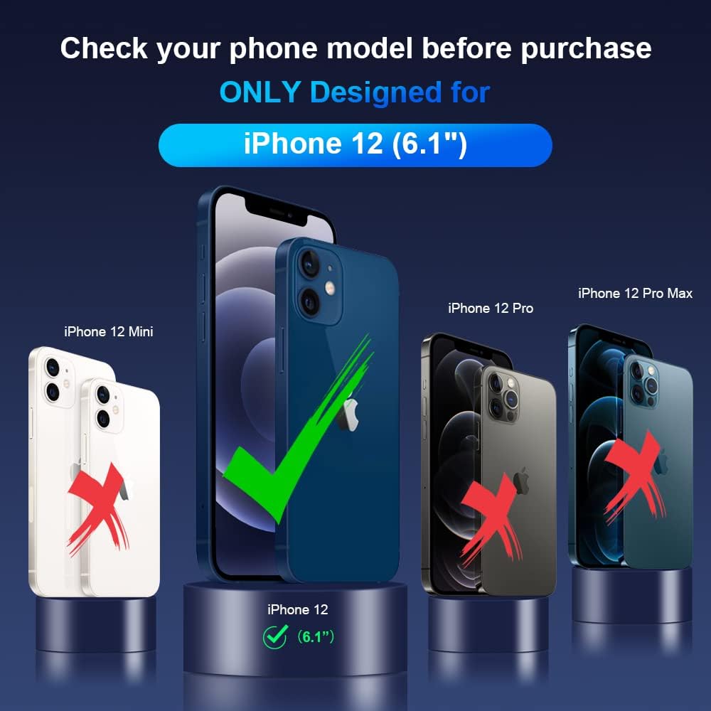 Entronix Clear Camera Lens Protector Compatible with iPhone 12 - 2-Piece Combo