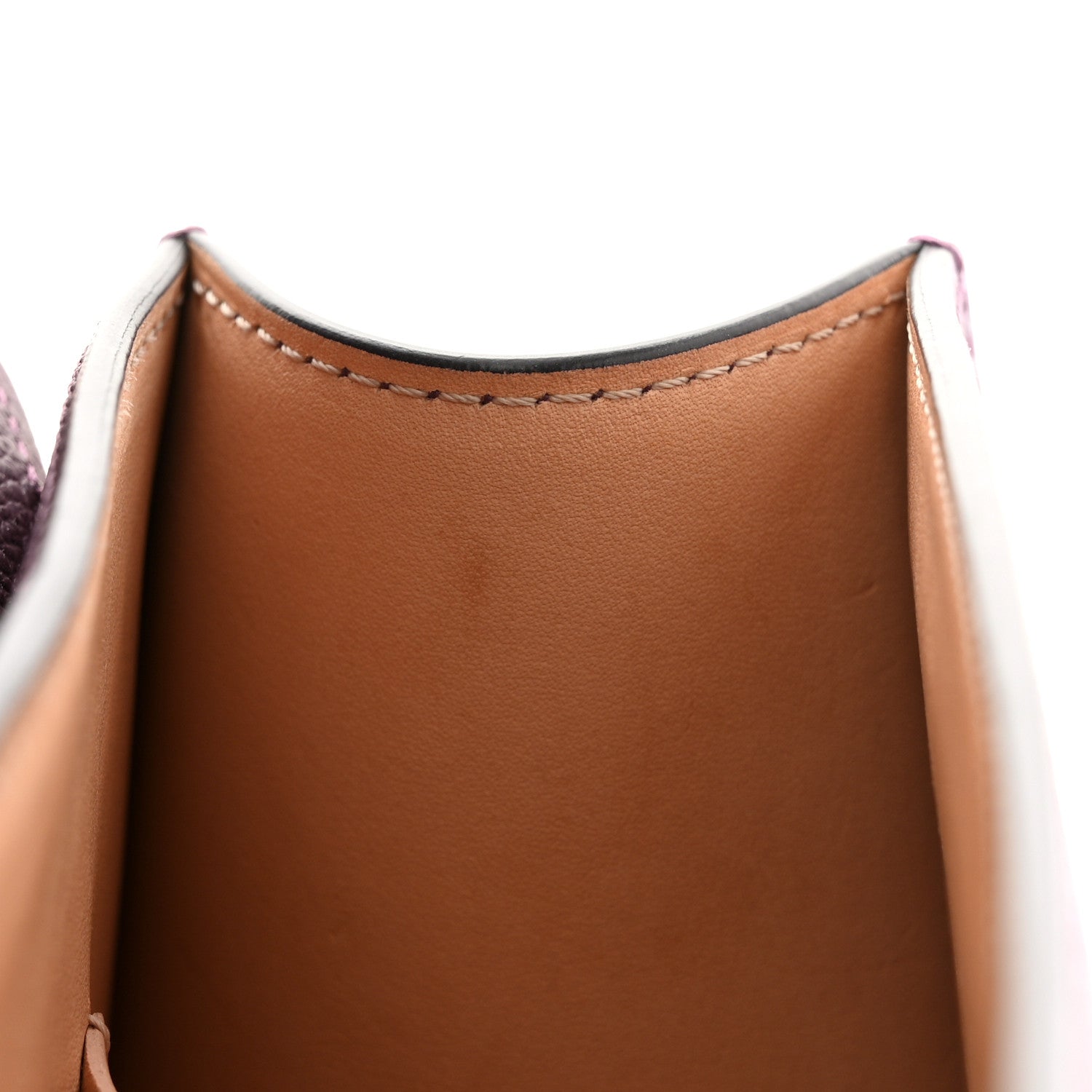 Carat Calfskin Gabrielle PM Eggplant