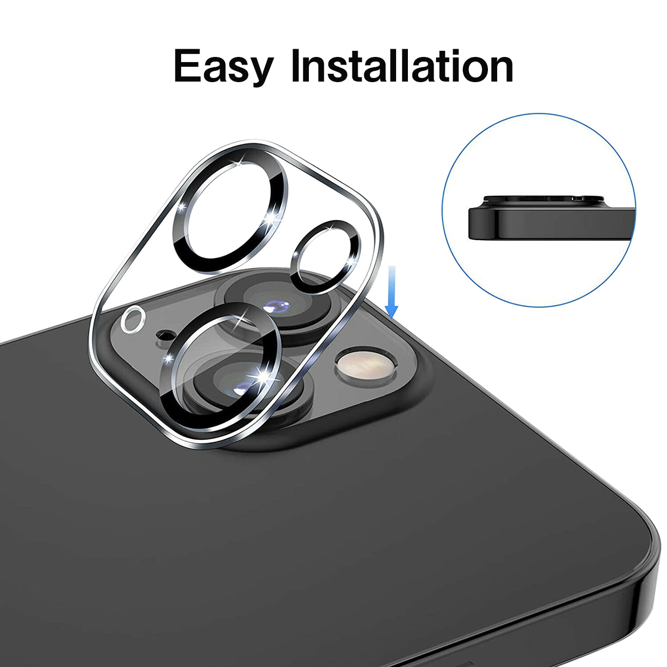 Reiko Clear Camera Protector For Iphone 13 Mini