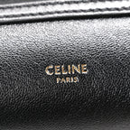 Supple Shiny Lambskin Little New Luggage Black