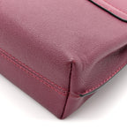 Soft Grain Calfskin Small Medley Crossbody Dark Plum