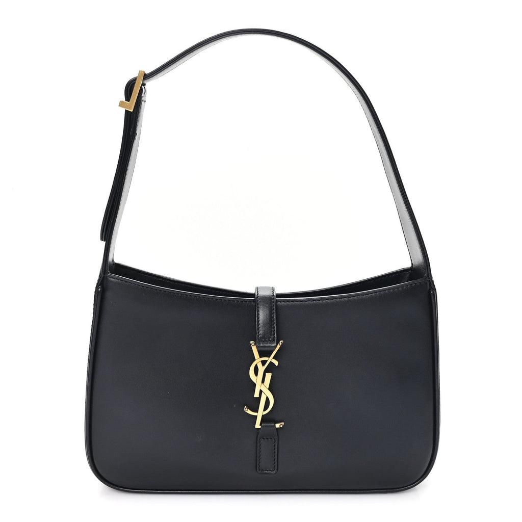 Smooth Calfskin Le 5 A 7 Hobo Black