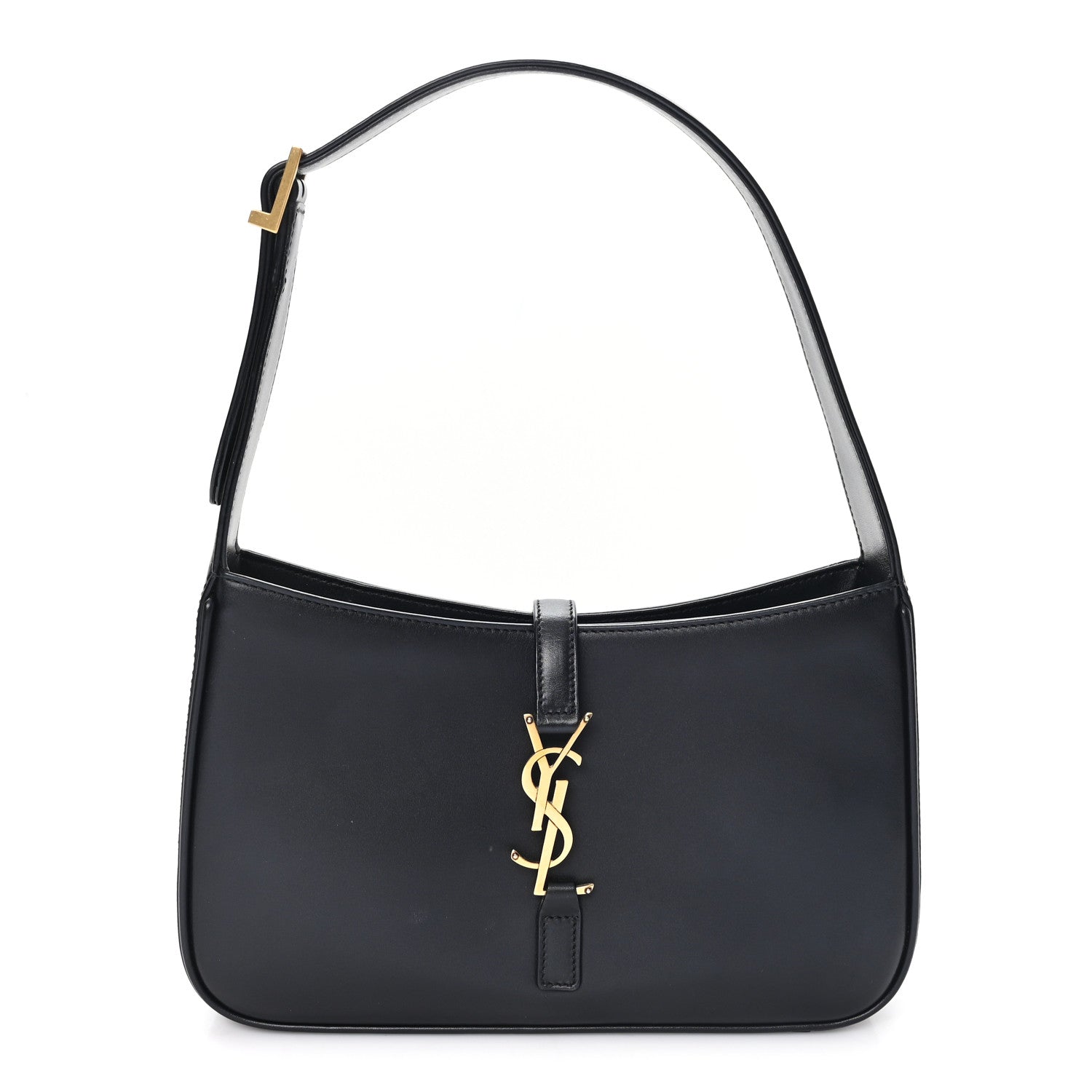 Smooth Calfskin Le 5 A 7 Hobo Black