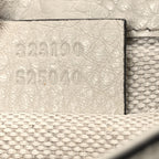 Pebbled Calfskin Small Soho Flap Crossbody Off White
