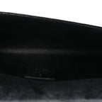 Patent Microguccissima Small Broadway Clutch Black