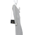 Epi Twist Belt Chain Wallet Black