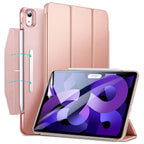 SAHARA - Venture Series Folio Case for Apple iPad Air 11'' M3/M2 and iPad Air 10.9'' (4th and 5th Gen) - Rose Gold