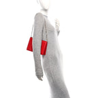 Calfskin Slash Pouch Welsh Red