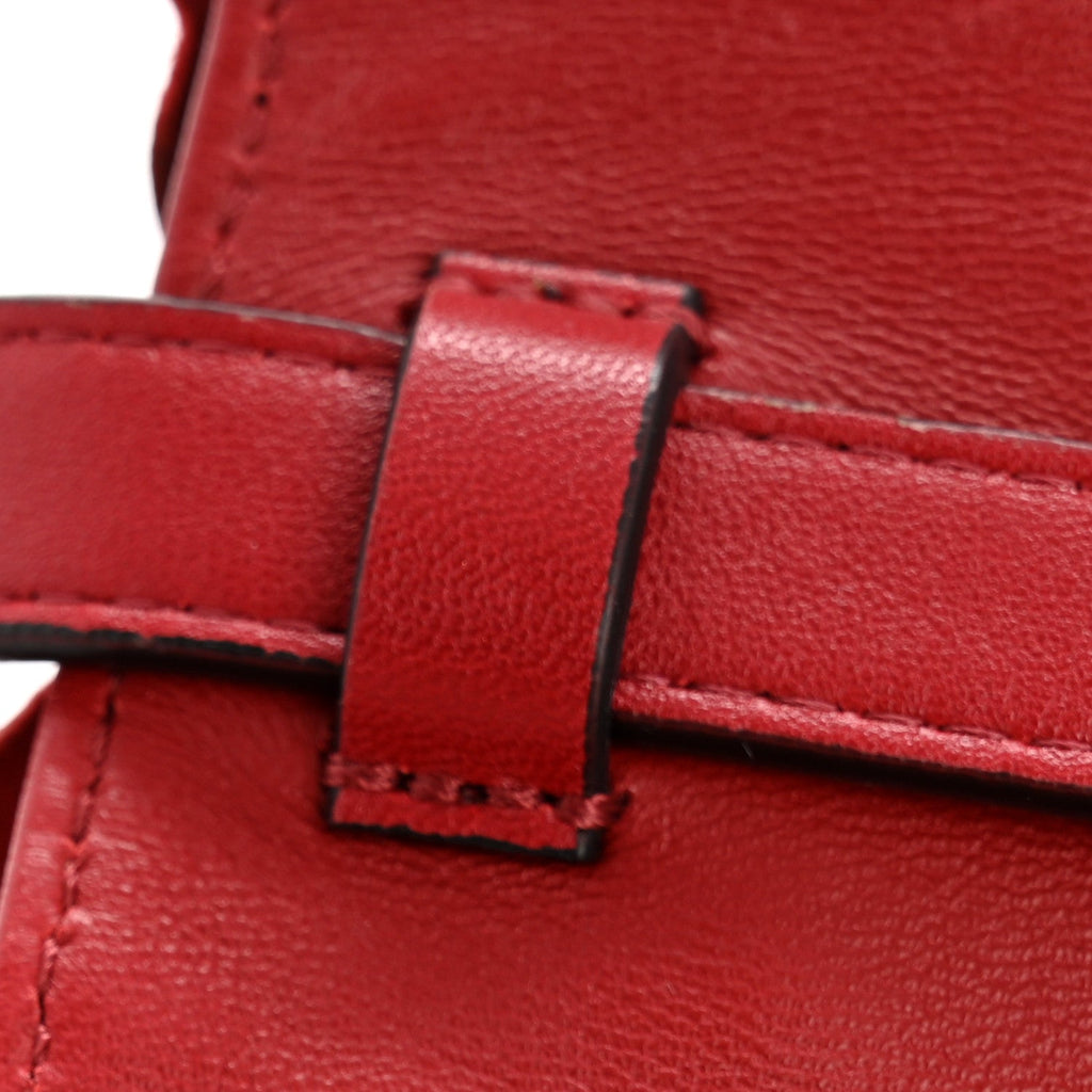 Nappa Atelier 03 Rose Edition Small Flap Crossbody Bag Cerise