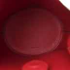 Haymarket Check Colours Small Lorne Bucket Crossbody Poppy Red