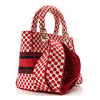 Canvas Medium DiorAmour Dots Lady D-Lite Red