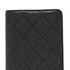 Caviar Quilted Agenda Cover Black