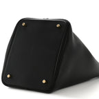 Taurillon Clemence Picotin Lock 22 MM Black