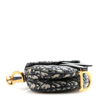 Oblique Mini Saddle Bag Blue