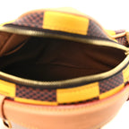 Damier Pop Chess Messenger Jaune Mat