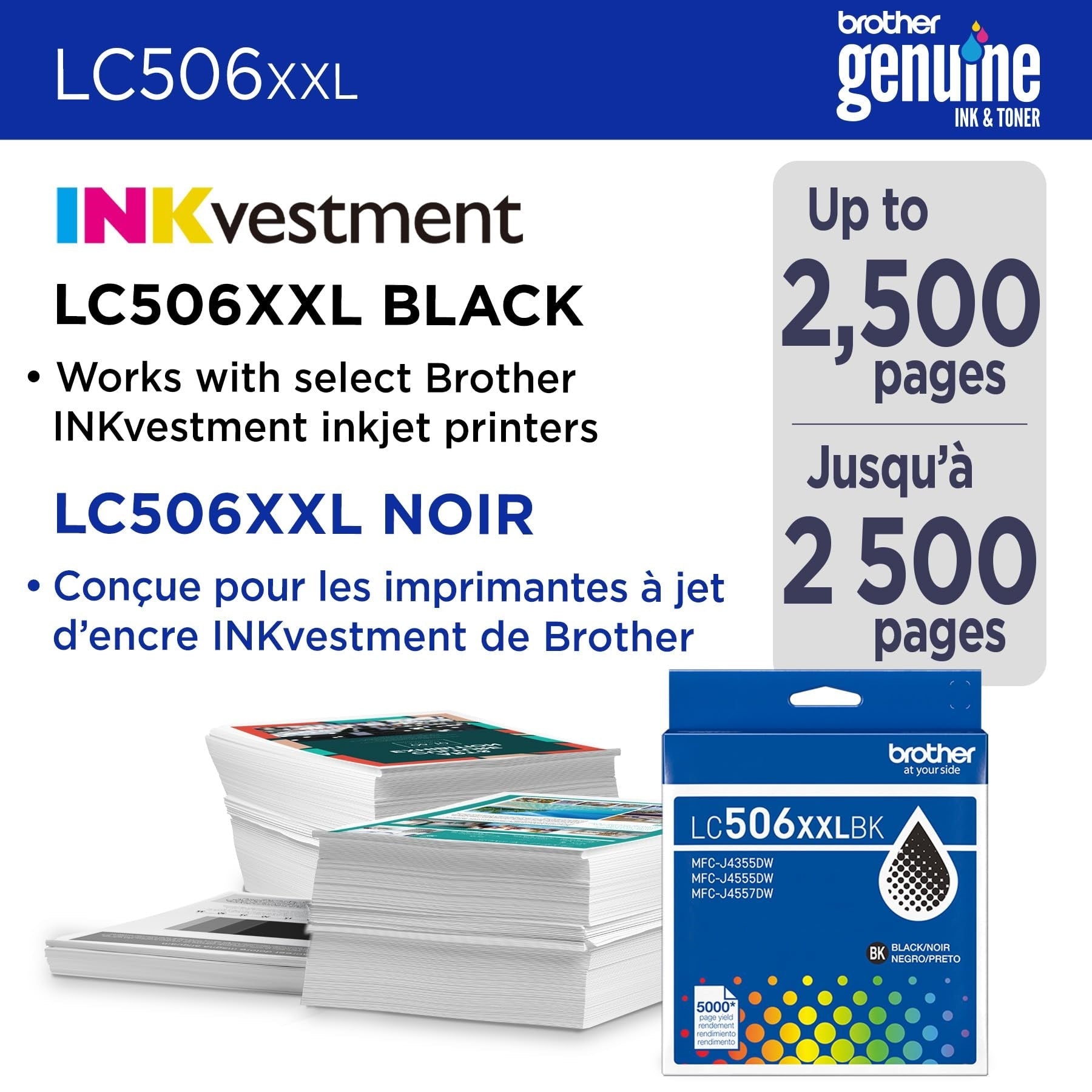 Genuine LC506XXLBK Super High