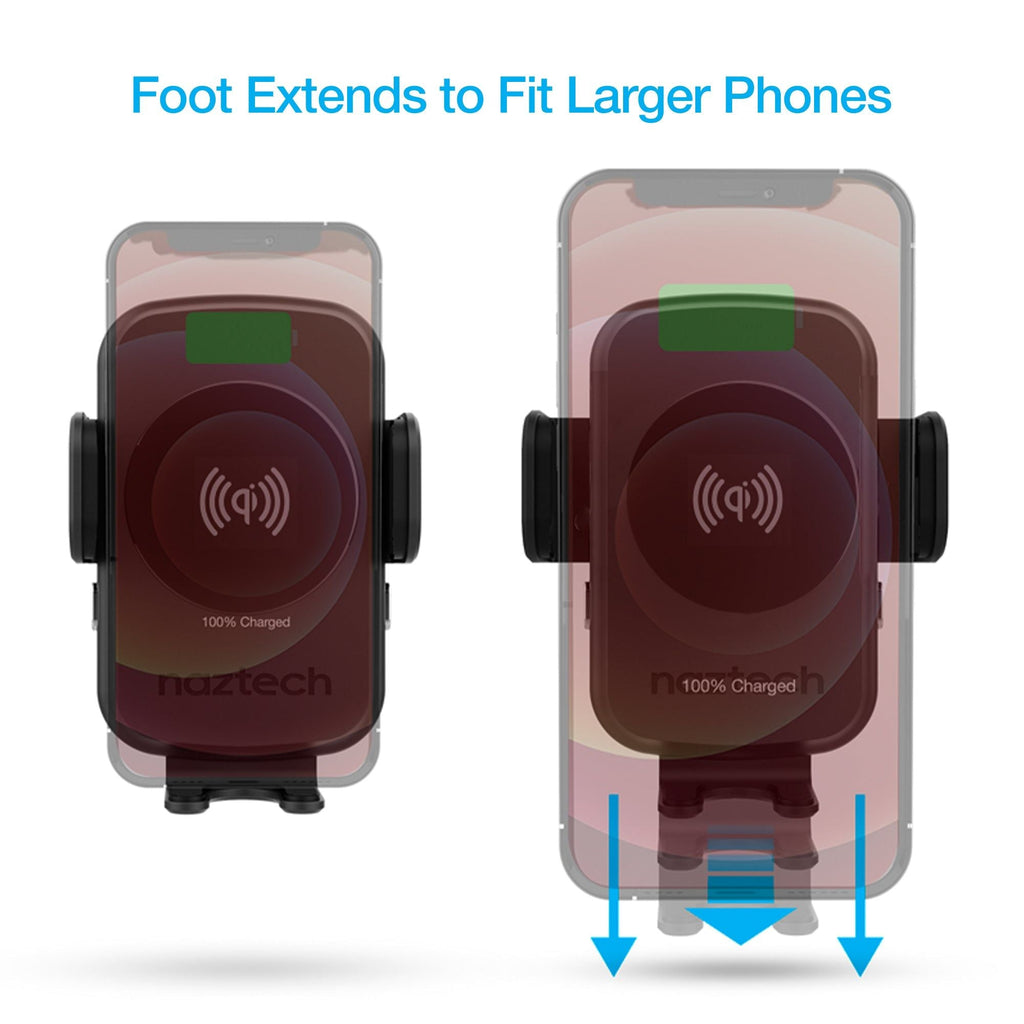 Smart Grip Wireless Charging Car Mount