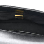 Caviar Quilted Funky Match Mini Flap Black