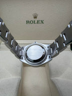 Rolex Oyster Perpetual 28 Watch - Domed Bezel - Black Index Dial - Oyster Bracelet - 276200 bkio
