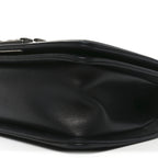 Lambskin Quilted Small Boy Flap Black