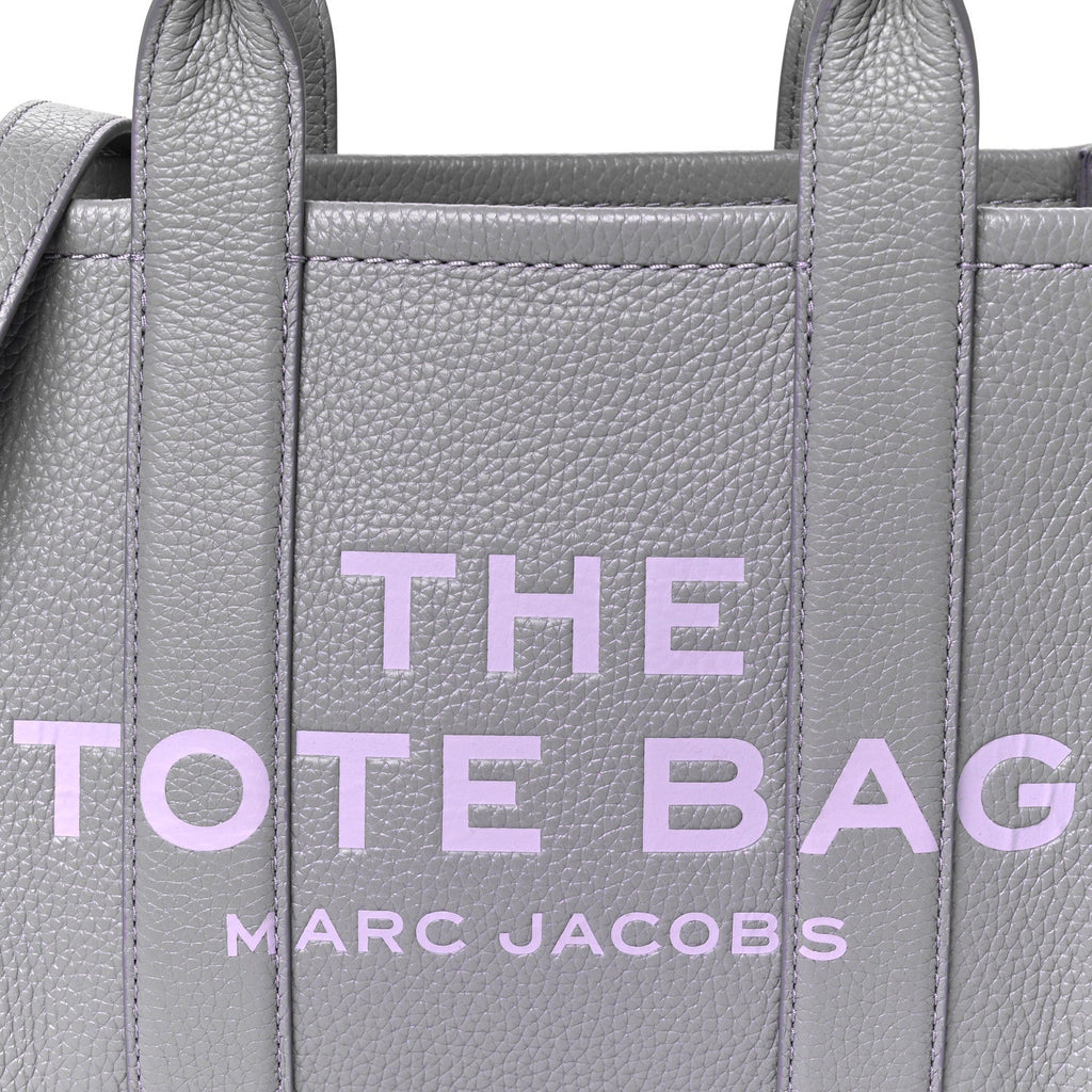 Grained Calfskin Small The Tote Bag Lavender