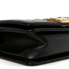 Caviar Quilted Small Boy Flap Black