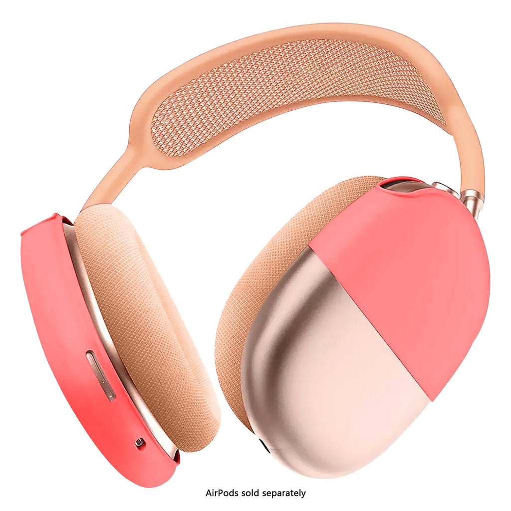 SAHARA - Liquid Silicone Cover Case for Apple AirPods Max - Sand Orange