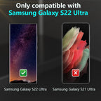 SAHARA - ZeroDamage Camera Lens Protector (2-Pack) - Samsung Galaxy S22 Ultra