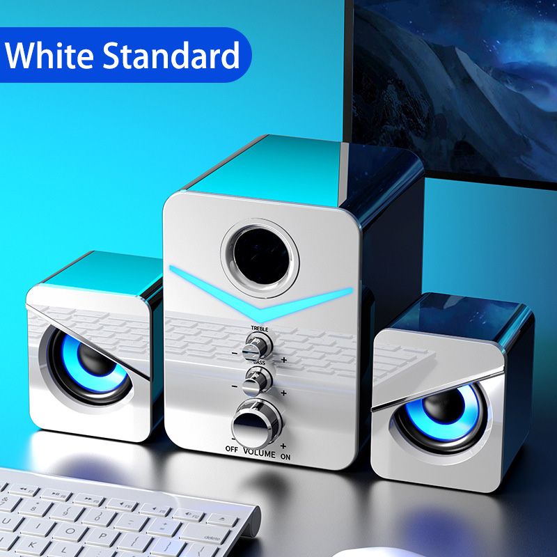 Home Theater System Caixa De Som PC Bass Subwoofer  Speaker Computer Speakers Music Boombox Desktop Laptop Altavoces TV - No Bluetooth