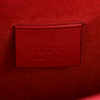 GG Supreme Monogram Mini Dionysus Shoulder Bag Hibiscus Red
