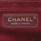 Lambskin Quilted Medium Golden Class Flap Black