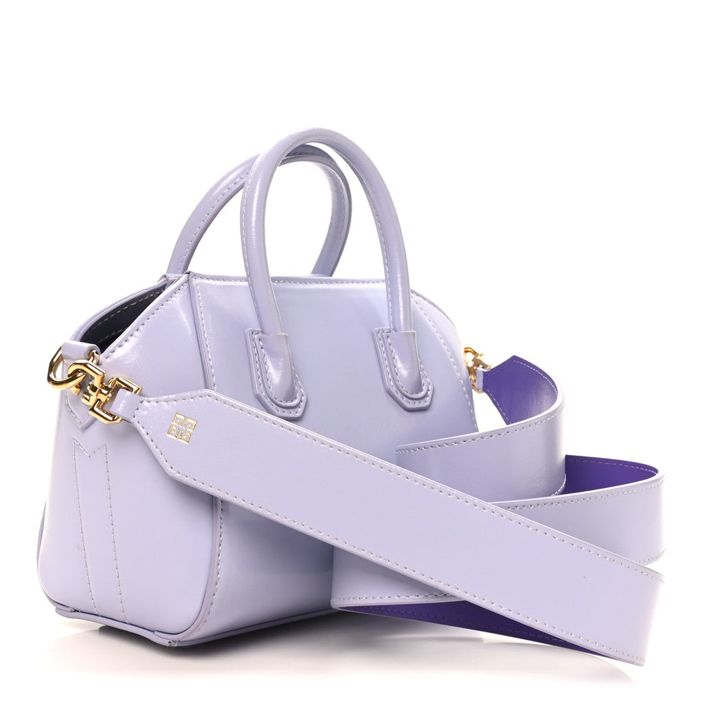 Box Calfskin Toy Antigona Lavender Purple Dahlia