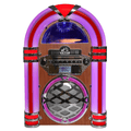 Broadway II Desktop CD Jukebox with Multi-Color LED Lighting